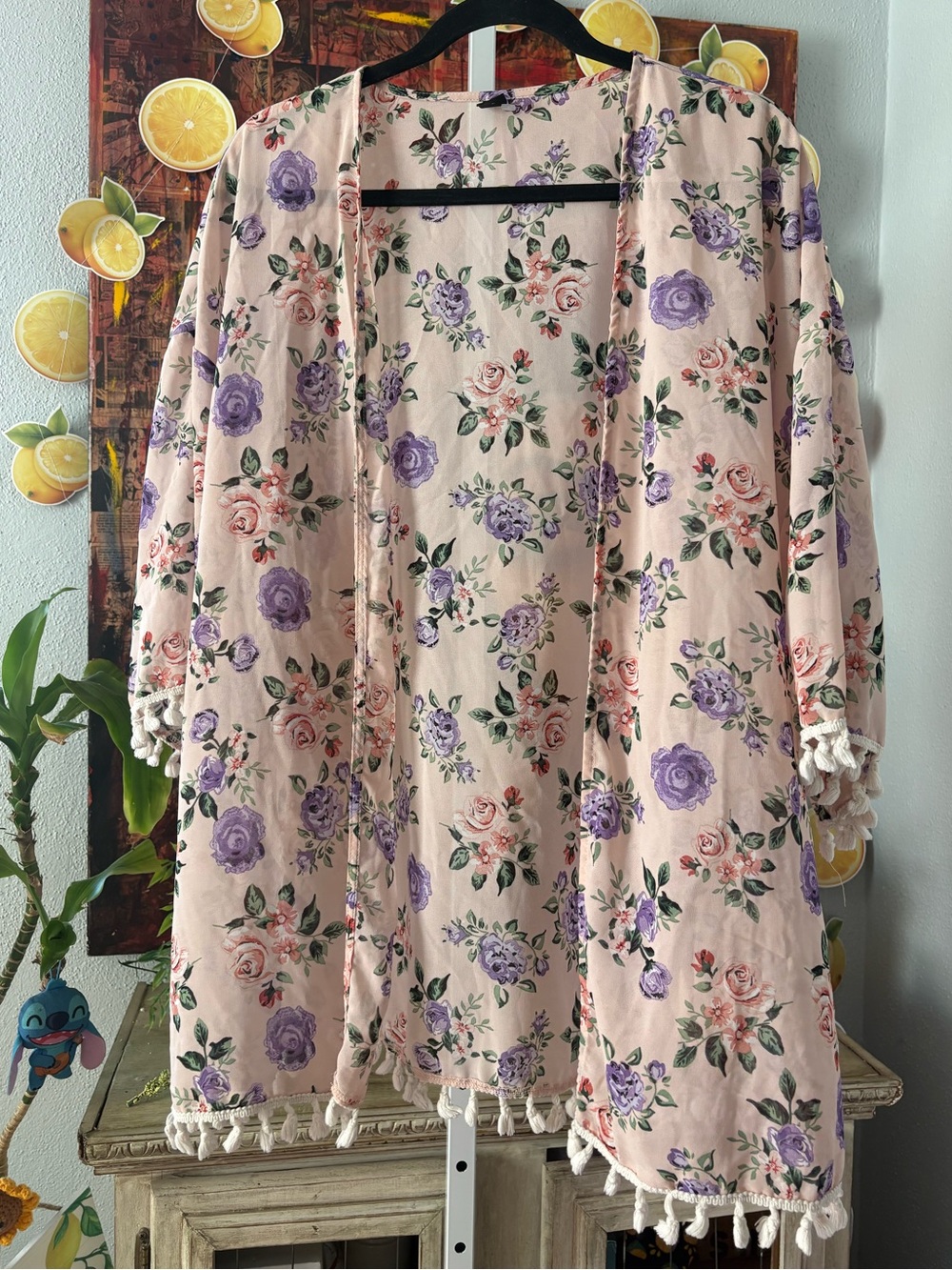 SHEIN Floral Kimono Size M